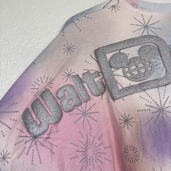 Disney Spirit Jersey Shirt Womens Large Mickey Mouse 100 Years Anniversary L - Picture 11 of 16